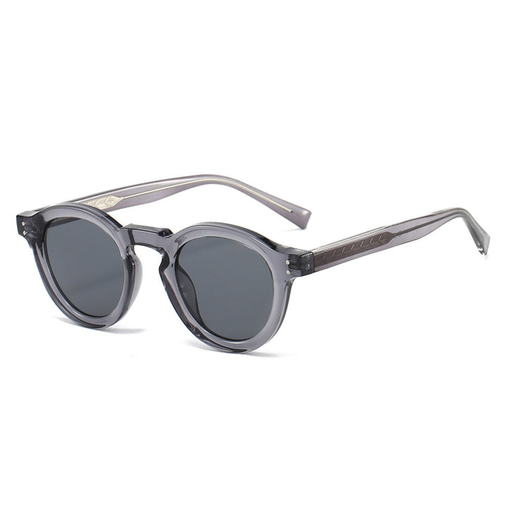 Ladies fashionable sunglasses in a stylish round design by Kalsten