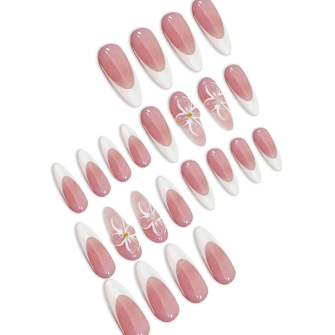 Elegant Artistic Press-On Nail Set Kalsten