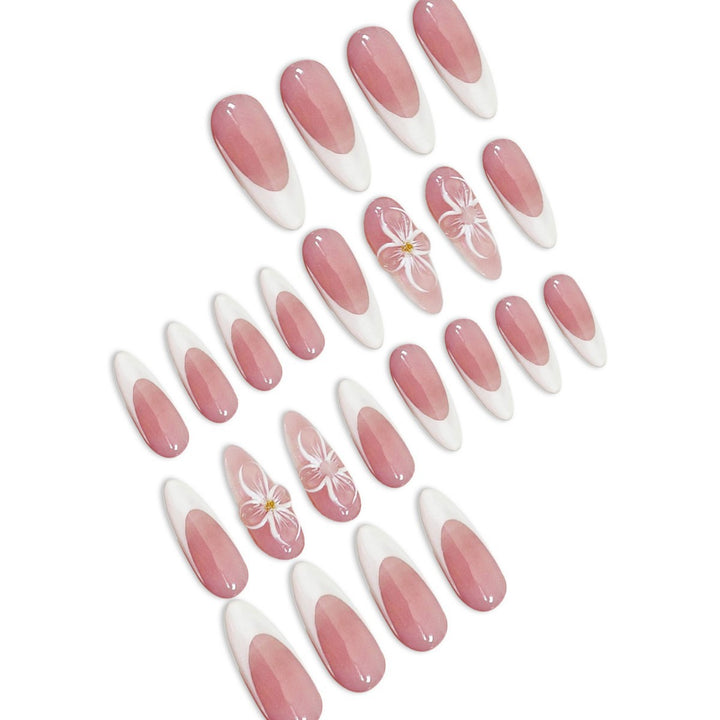 Elegant Artistic Press-On Nail Set Kalsten