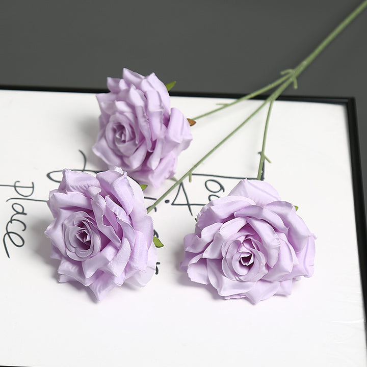Decorative Faux Rose Stems for Home Decor