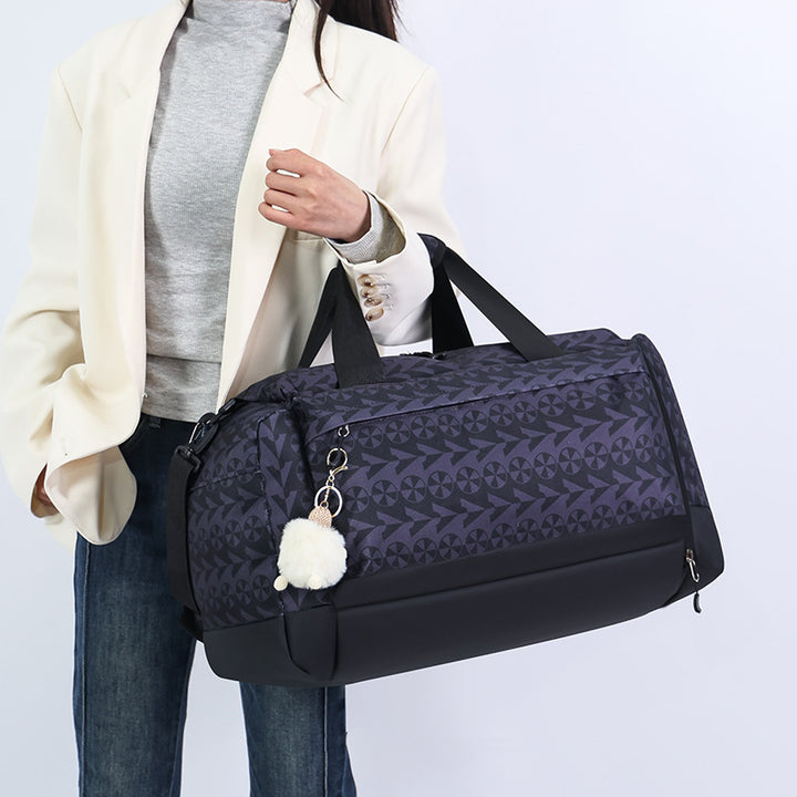 Stylish Patterned Weekend Duffle Bag Kalsten