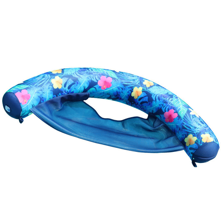 Women's Inflatable Swimming Lounge with Net Support Kalsten