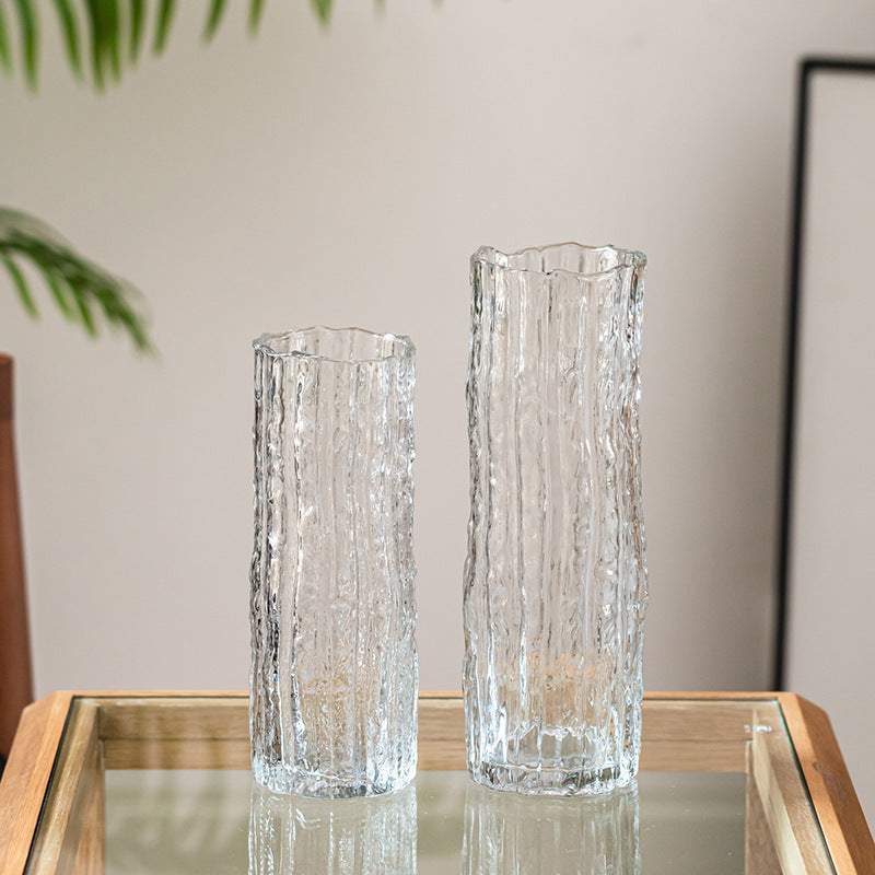 Artful Glass Vase in Modern Design Kalsten