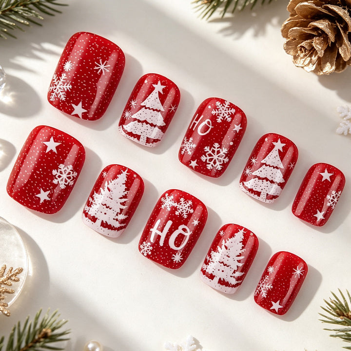 Festive Holiday-Themed Nail Art Kalsten 1787542979