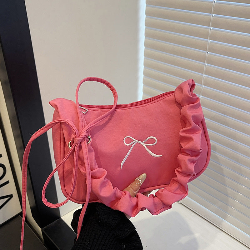 WoElegant Bow-Embellished Crossbody Bag Kalsten