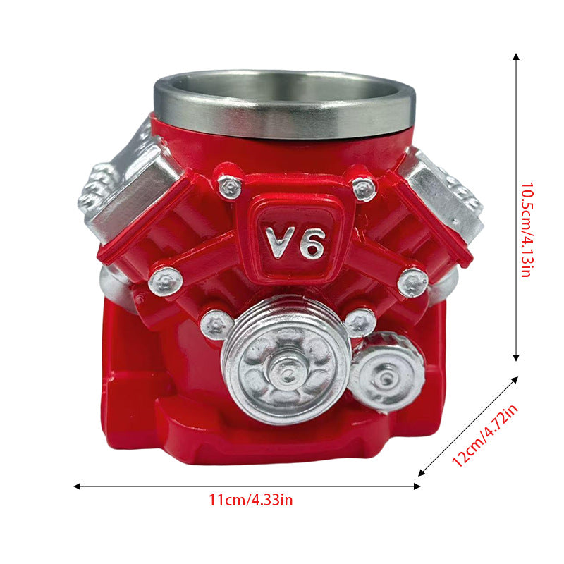 Mug in V6 Engine Design Kalsten