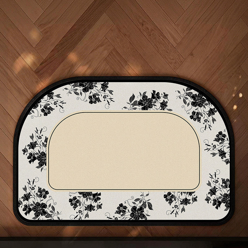 Non-Slip Geometric Pattern Kitchen Mat
