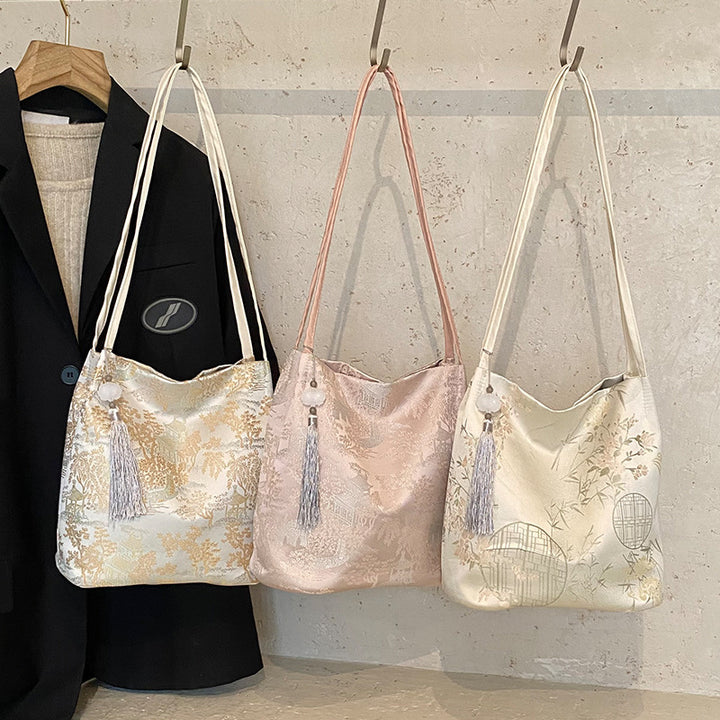 Elegant Embellished Tote Bag