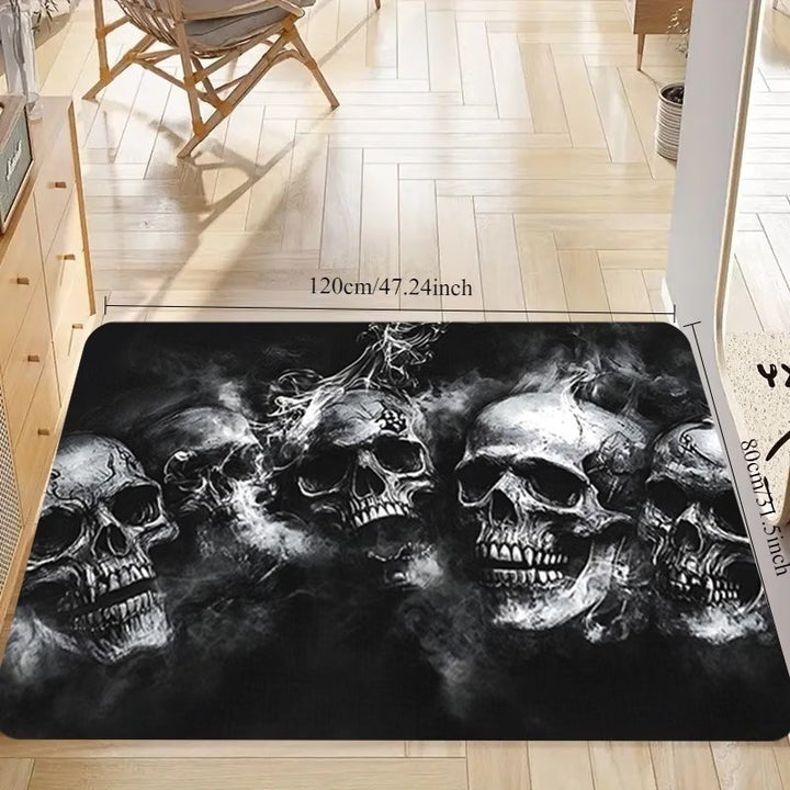 Fun Halloween-Themed Spider Bath Mat