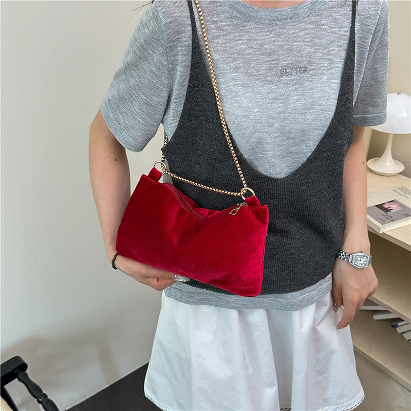 WoElegant Velvet Clutch Bag Kalsten