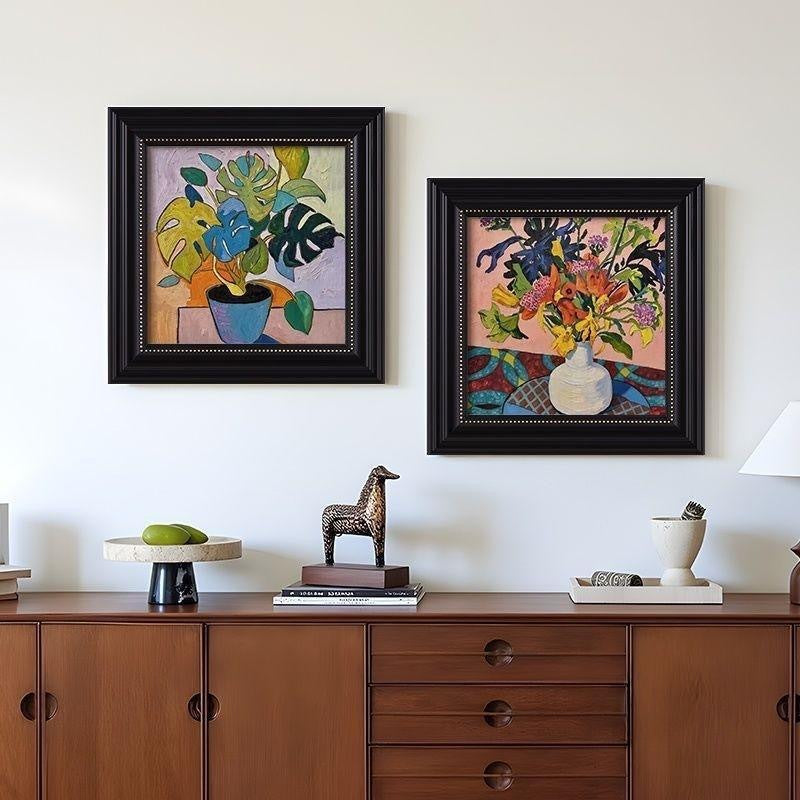 Decorative Floral Artwork Frame for Home