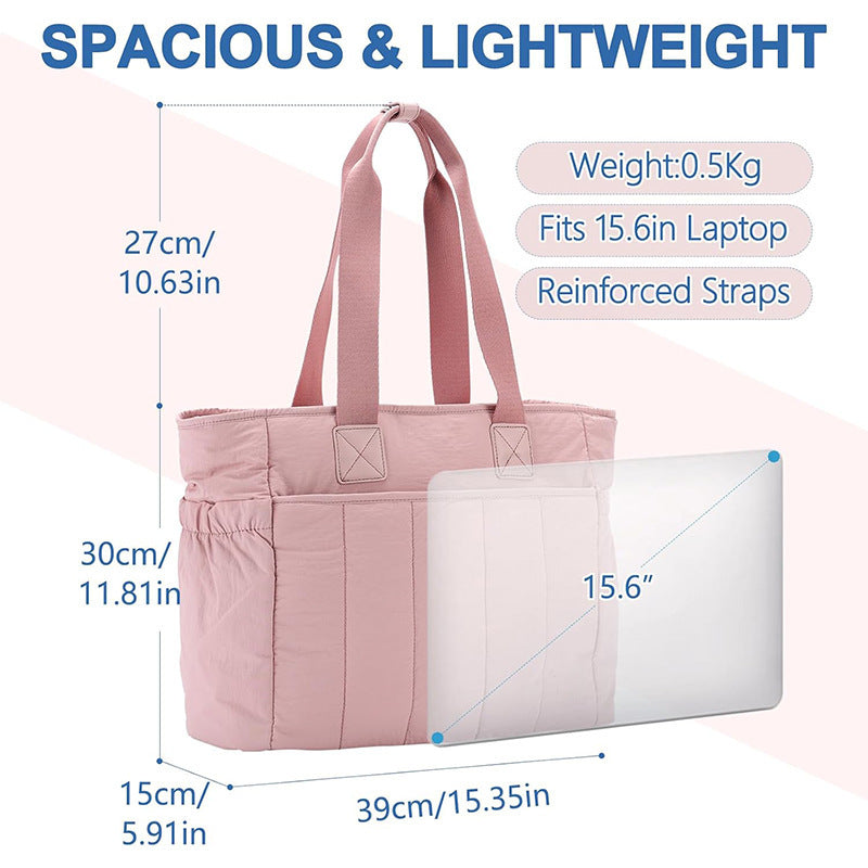 Padded handbag with practical inner pockets Kalsten