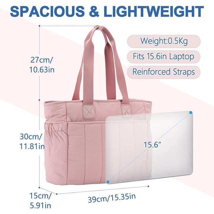 Padded handbag with practical inner pockets Kalsten