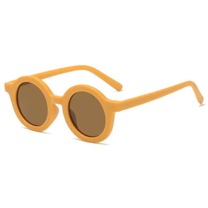 Women's round sunglasses with robust design and UV protection Kalsten