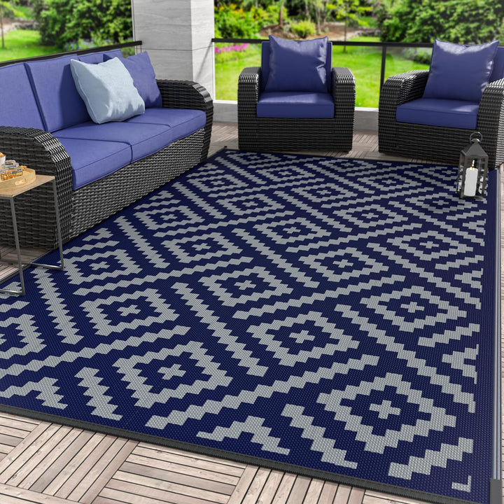 Geometric Outdoor Area Rug
