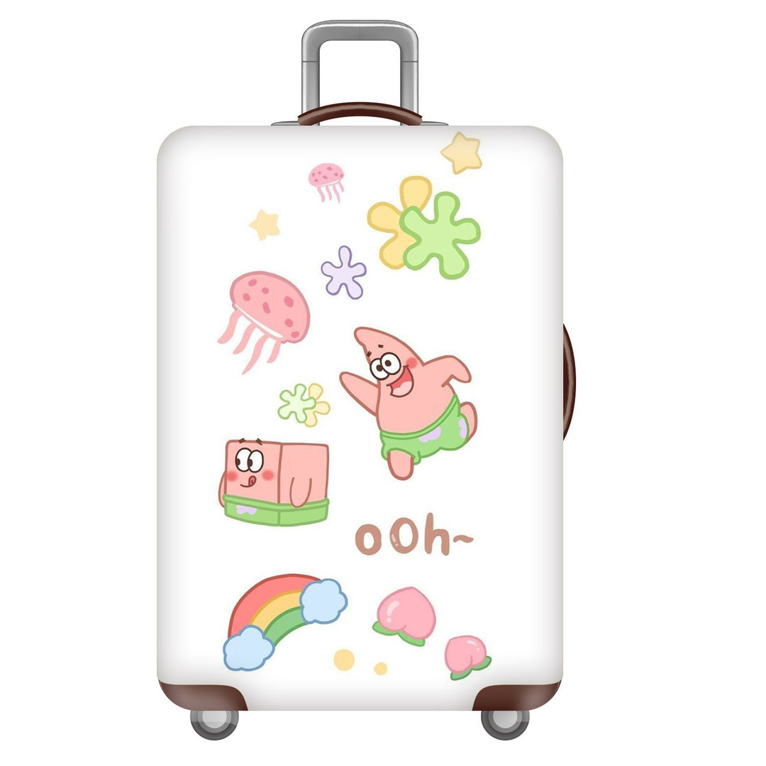Unisex hard shell suitcase with colorful cartoon design Kalsten