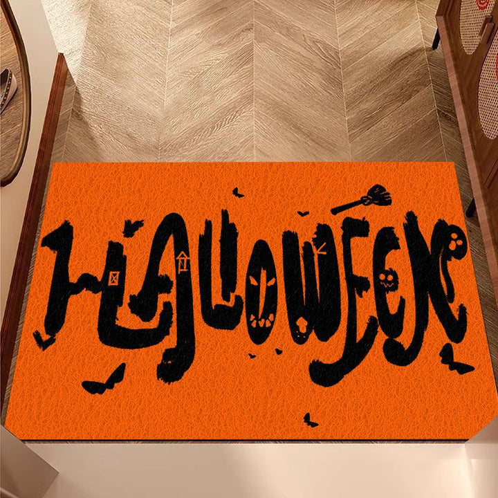 Halloween-Themed Decorative Doormat