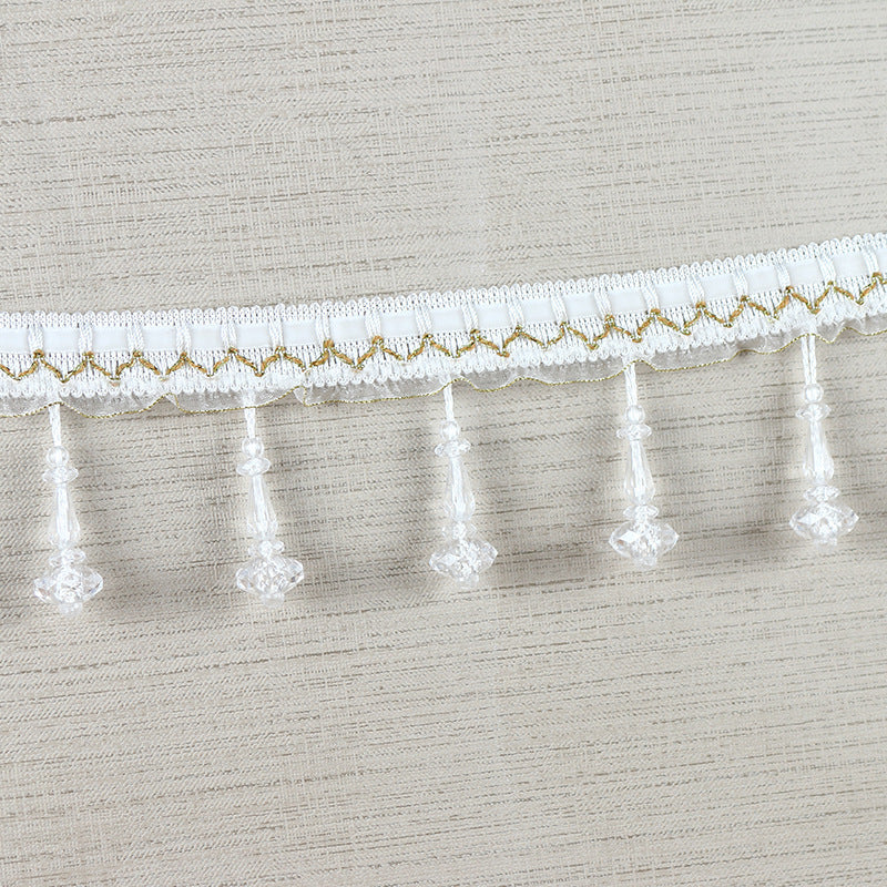 Decorative lace trim with pearls Kalsten