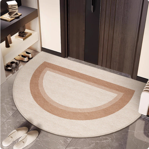 Half-Circle Decorative Door Mat