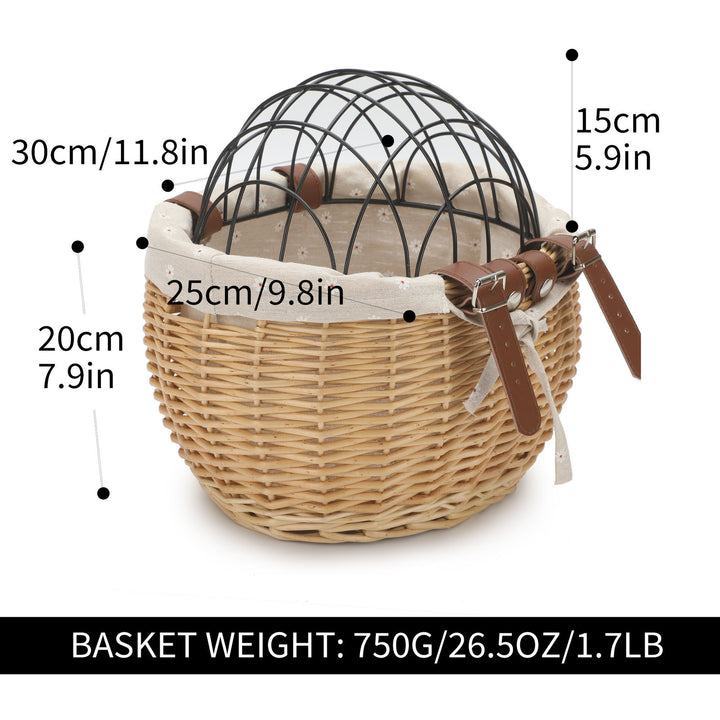 Woven Pet Carrier Basket Kalsten