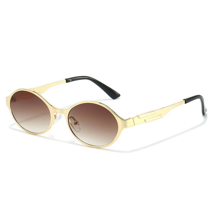 Unique Oval Frame Sunglasses Kalsten