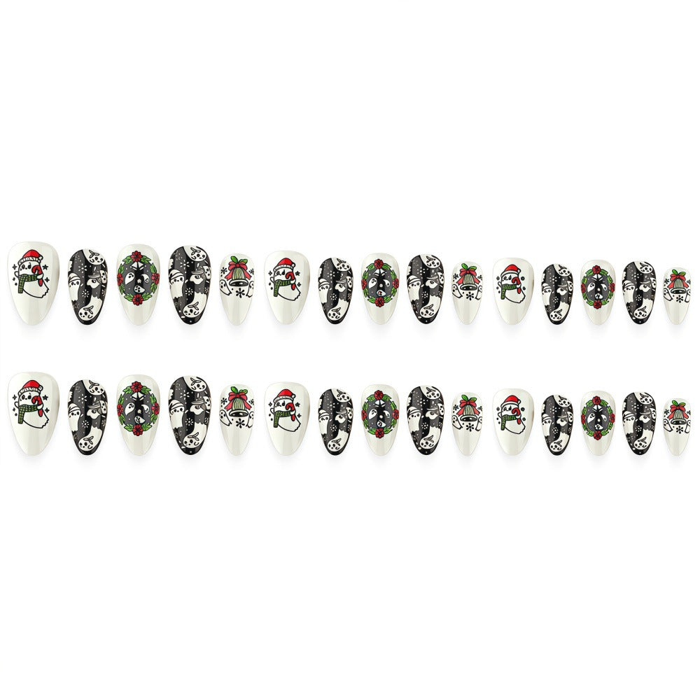 Artificial nails with Christmas design Kalsten