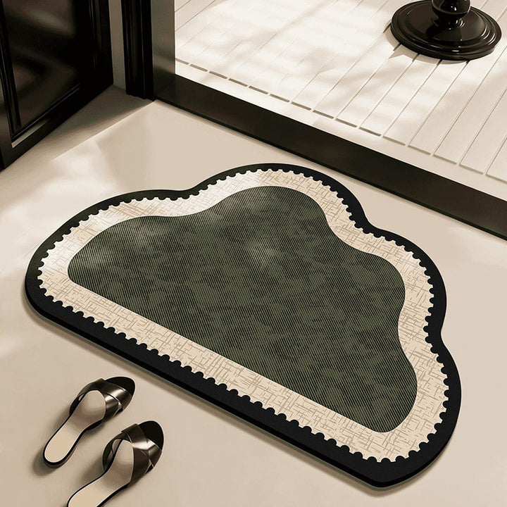 Playful Dog-Themed Bath Mat