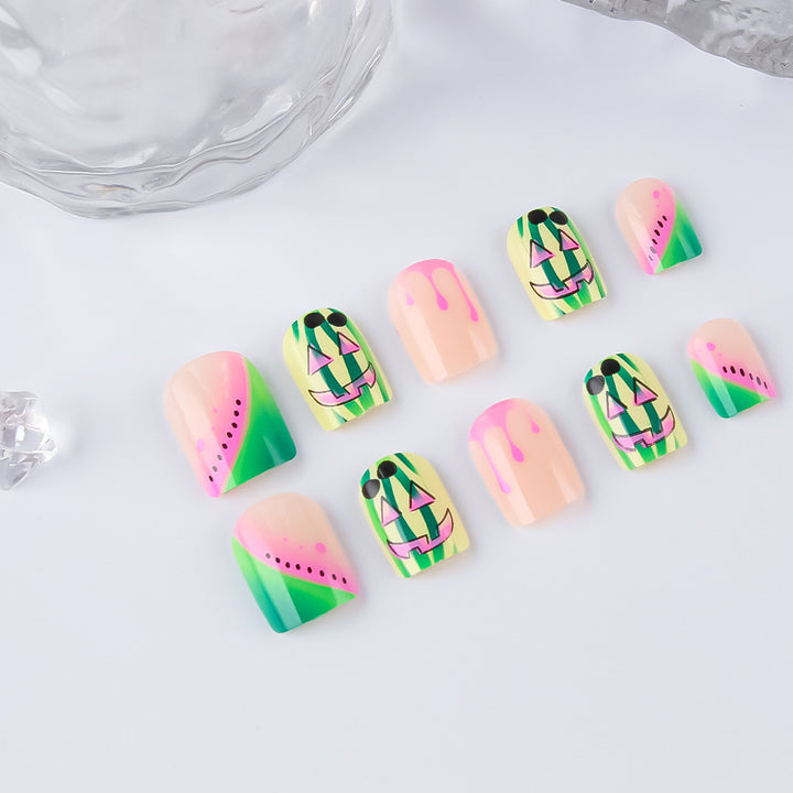 Halloween-Themed Nail Design Set Kalsten
