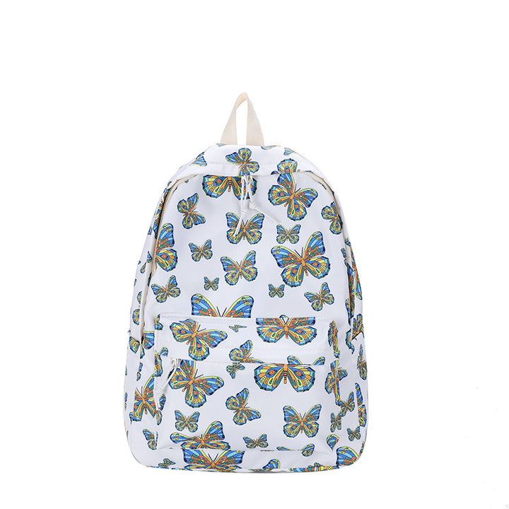 Artistic Butterfly Print Backpack Kalsten
