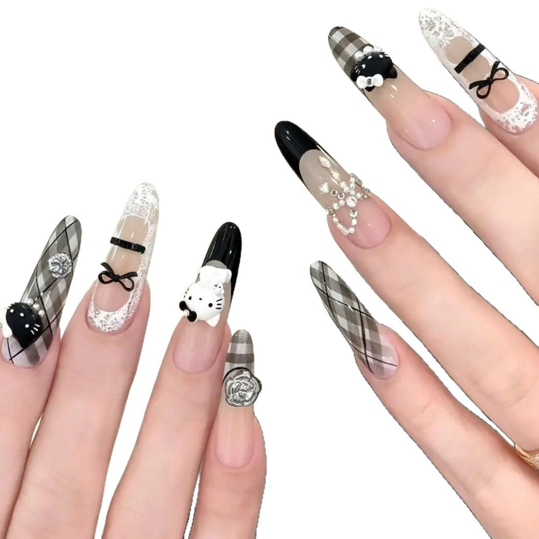 Creative Thematic Press-On Nail Design Kalsten
