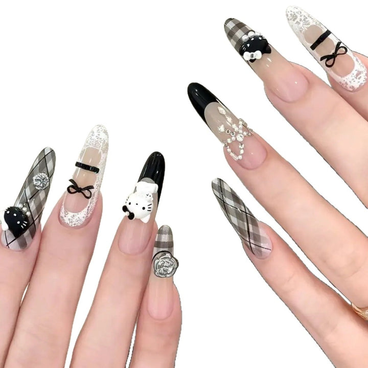 Creative Thematic Press-On Nail Design Kalsten