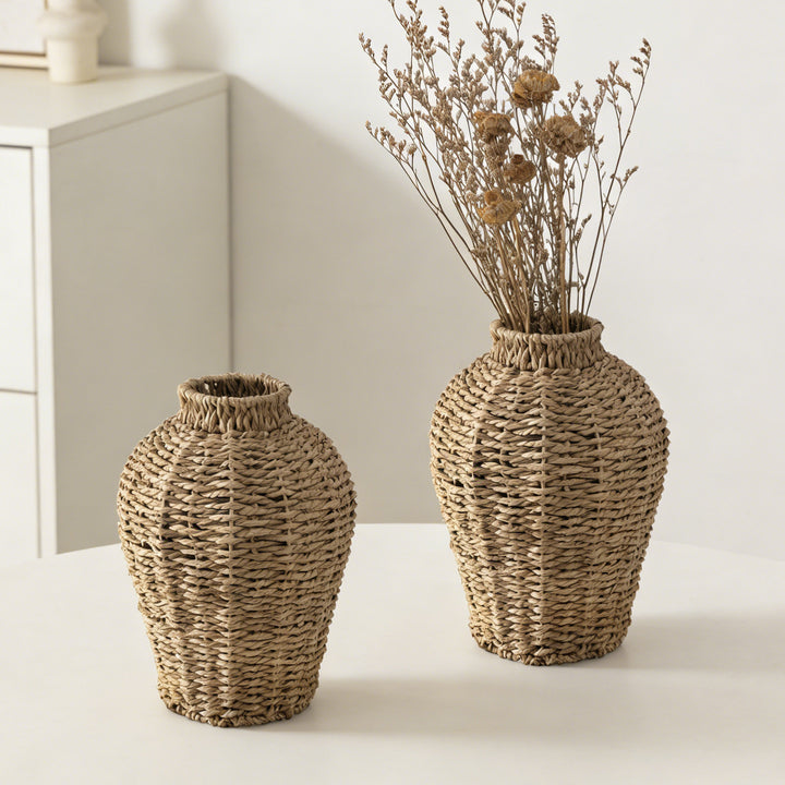 Decorative jug made of woven material Kalsten