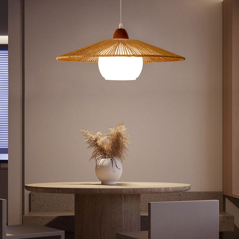 Artistic Bamboo Pendant Light