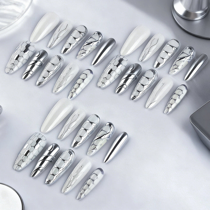 Artistic Textured Nail Tips Kalsten