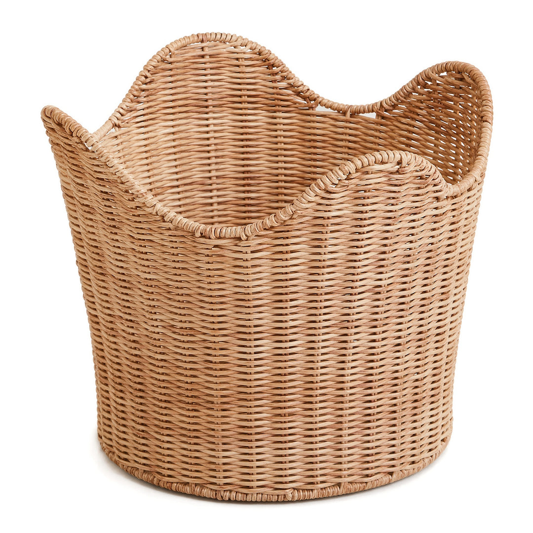 Handmade storage basket in contemporary design Kalsten