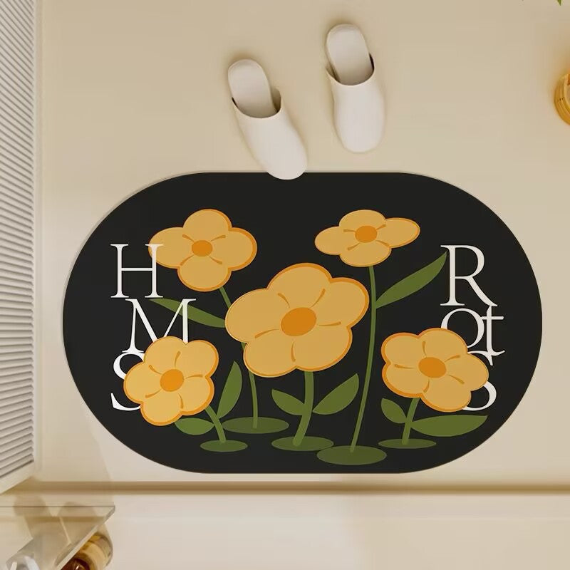Charming Decorative Cloud-Shaped Floor Mat