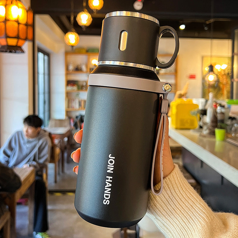 Women's Insulated Drinking Bottle with Carry Grip Kalsten
