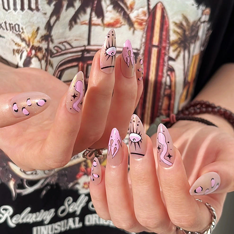 Artful Nail Extensions in Creative Design Kalsten