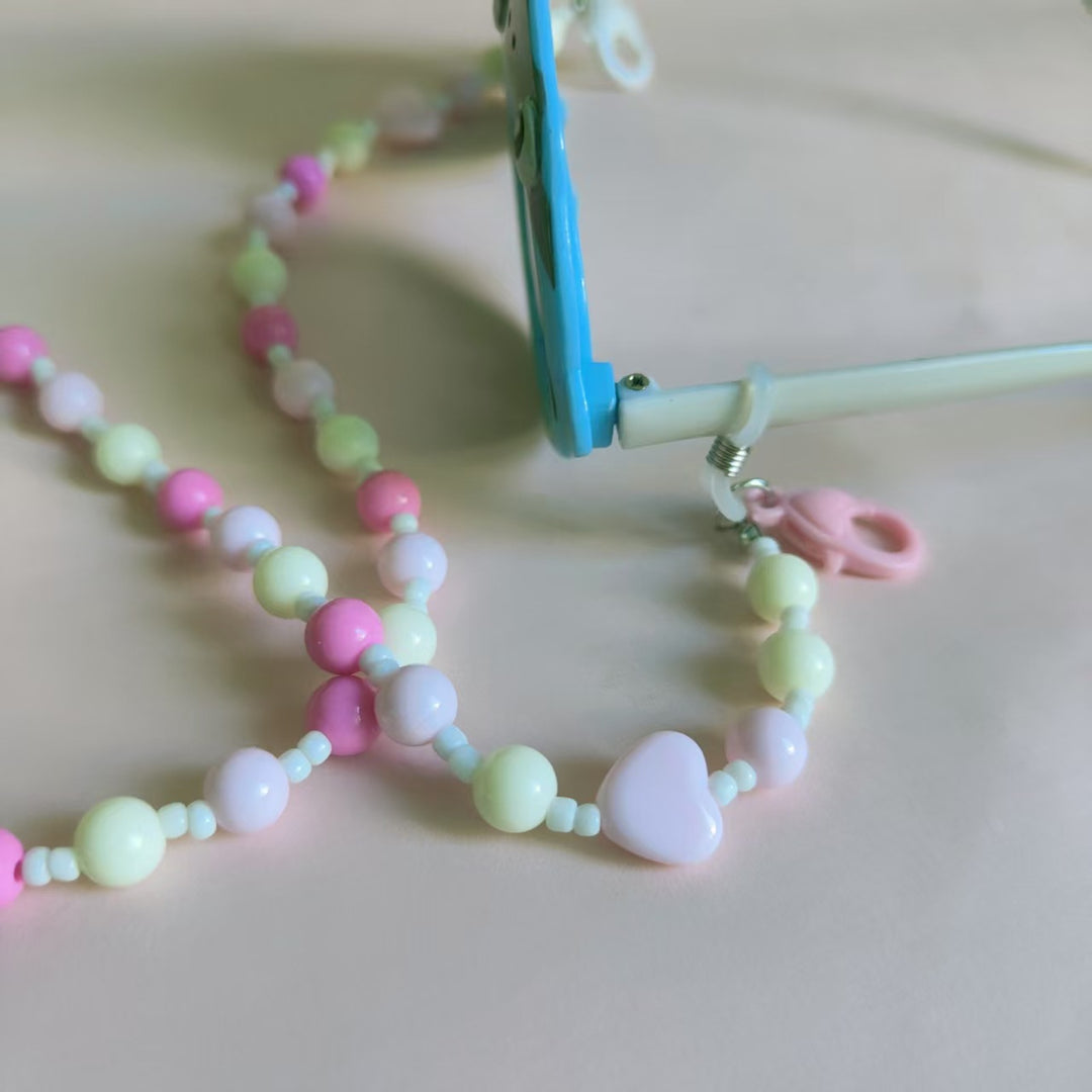 Colored Beaded Glasses Holder Chain Kalsten