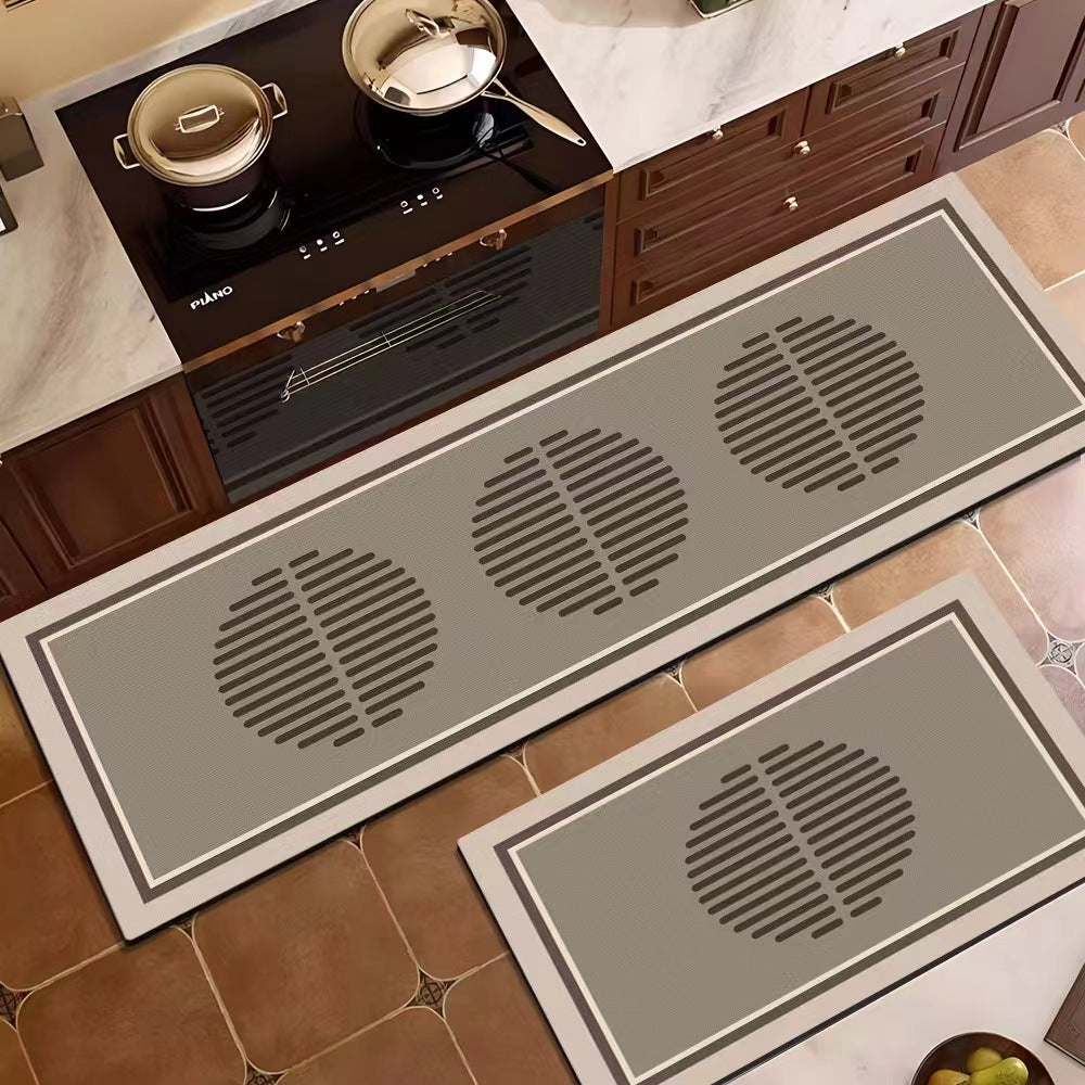 Elegant Textured Kitchen Runner Set Kalsten