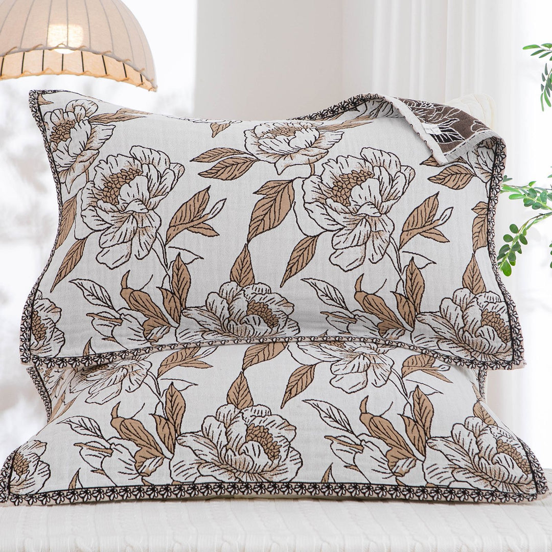 Women Decorative Pillow with Floral Pattern and High-Quality Cotton Kalsten