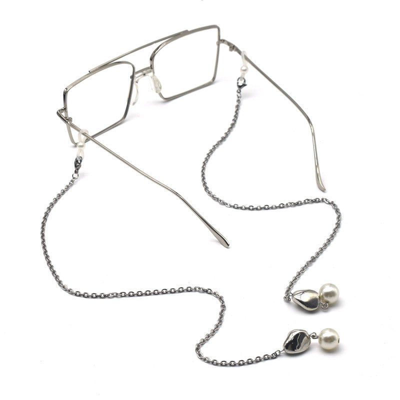 Elegant Adjustable Pearl Chain Earrings Kalsten