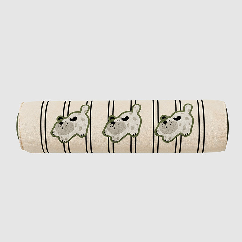 Plush Orthopedic Pet Bed Mat with Cartoon Dog Print