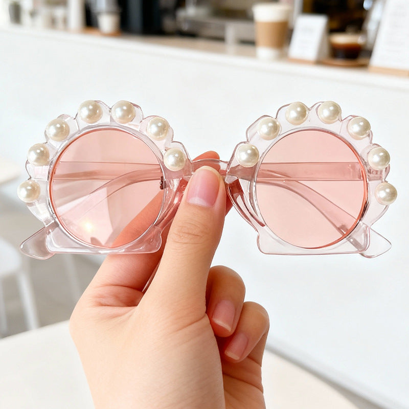 Pearl-Accented Vintage Inspired Sunglasses Kalsten