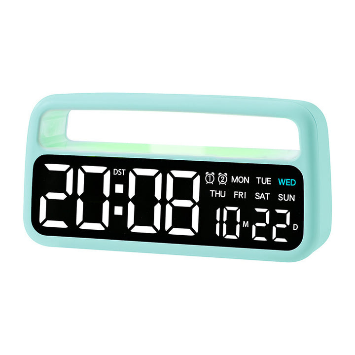 Digital alarm clock with clear LED display and modern features Kalsten