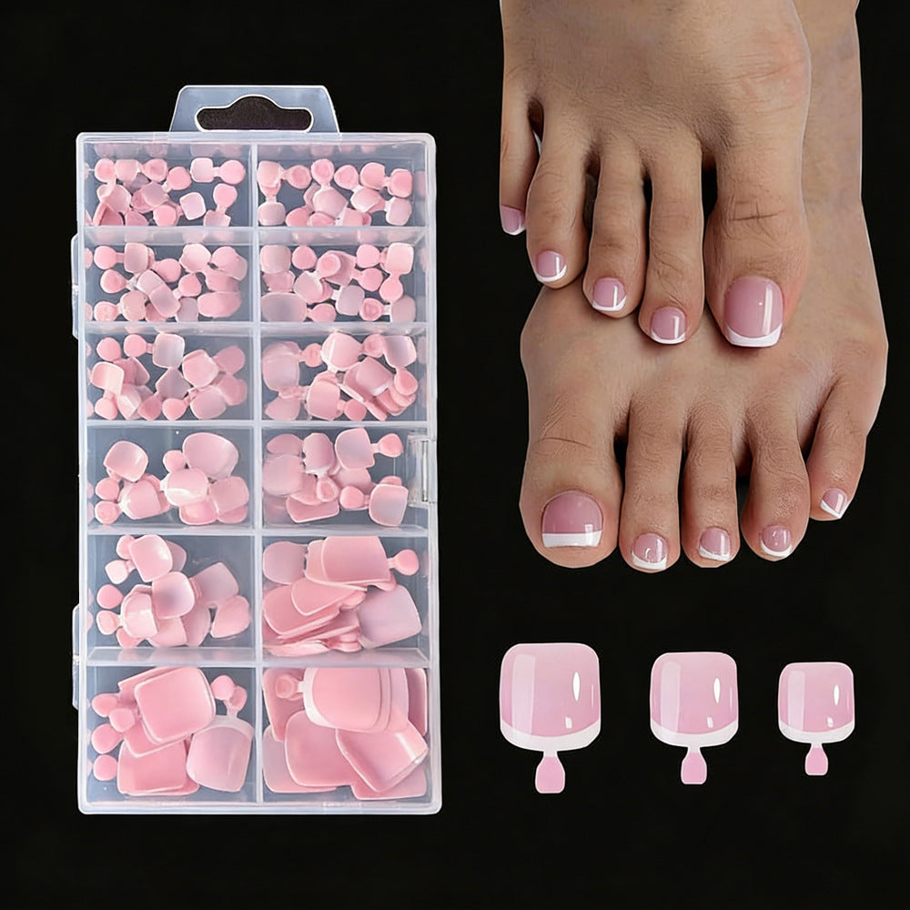 Premium French Tip Toenail Art Kit Kalsten