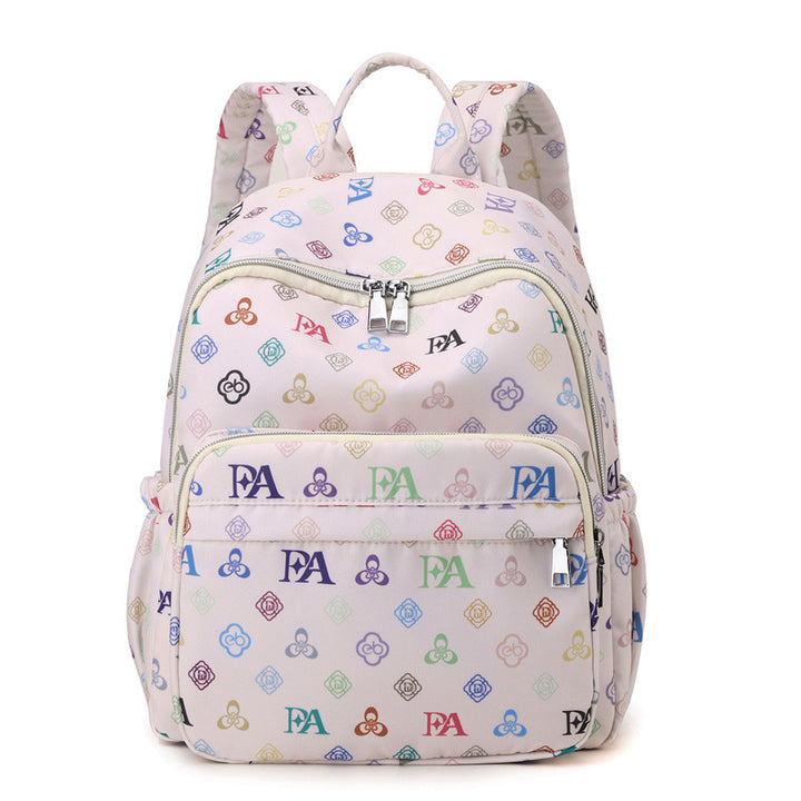 Playful Graphic Print Backpack Kalsten