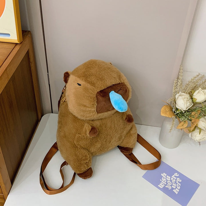 Plush Pig Backpack