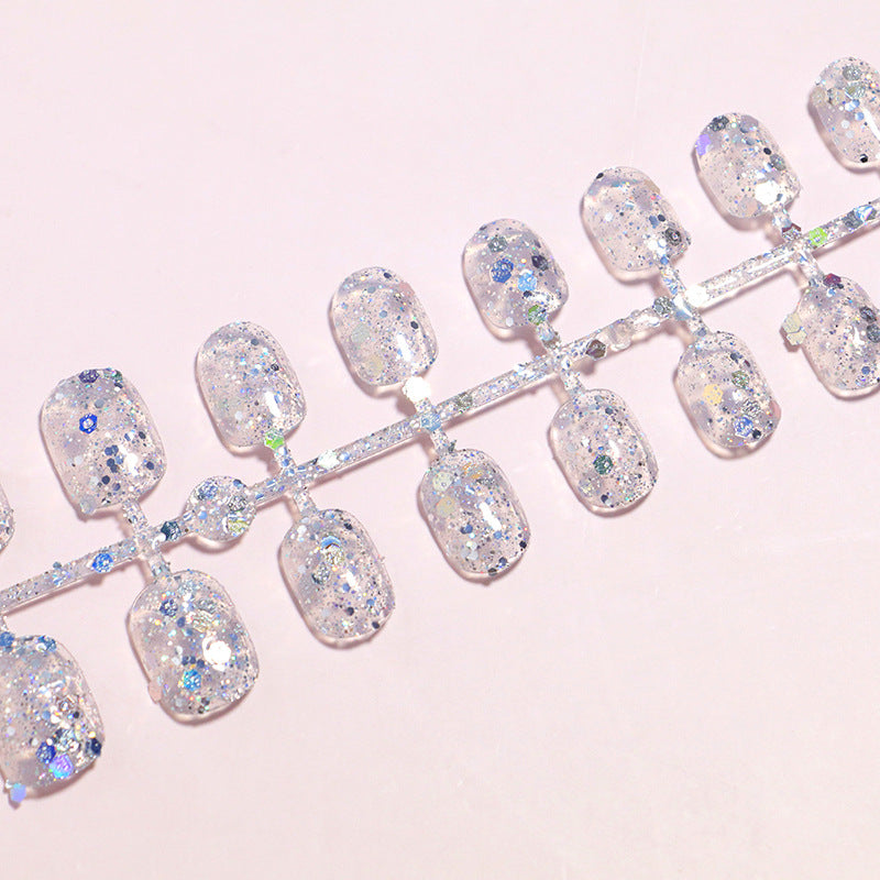 Glittery Press-On Nails Kalsten