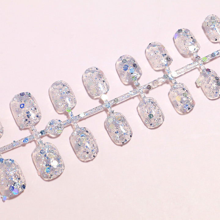 Glittery Press-On Nails Kalsten